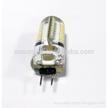 lowest price lighting Silicon 3w G4 48smd led 12v lamp g4 led